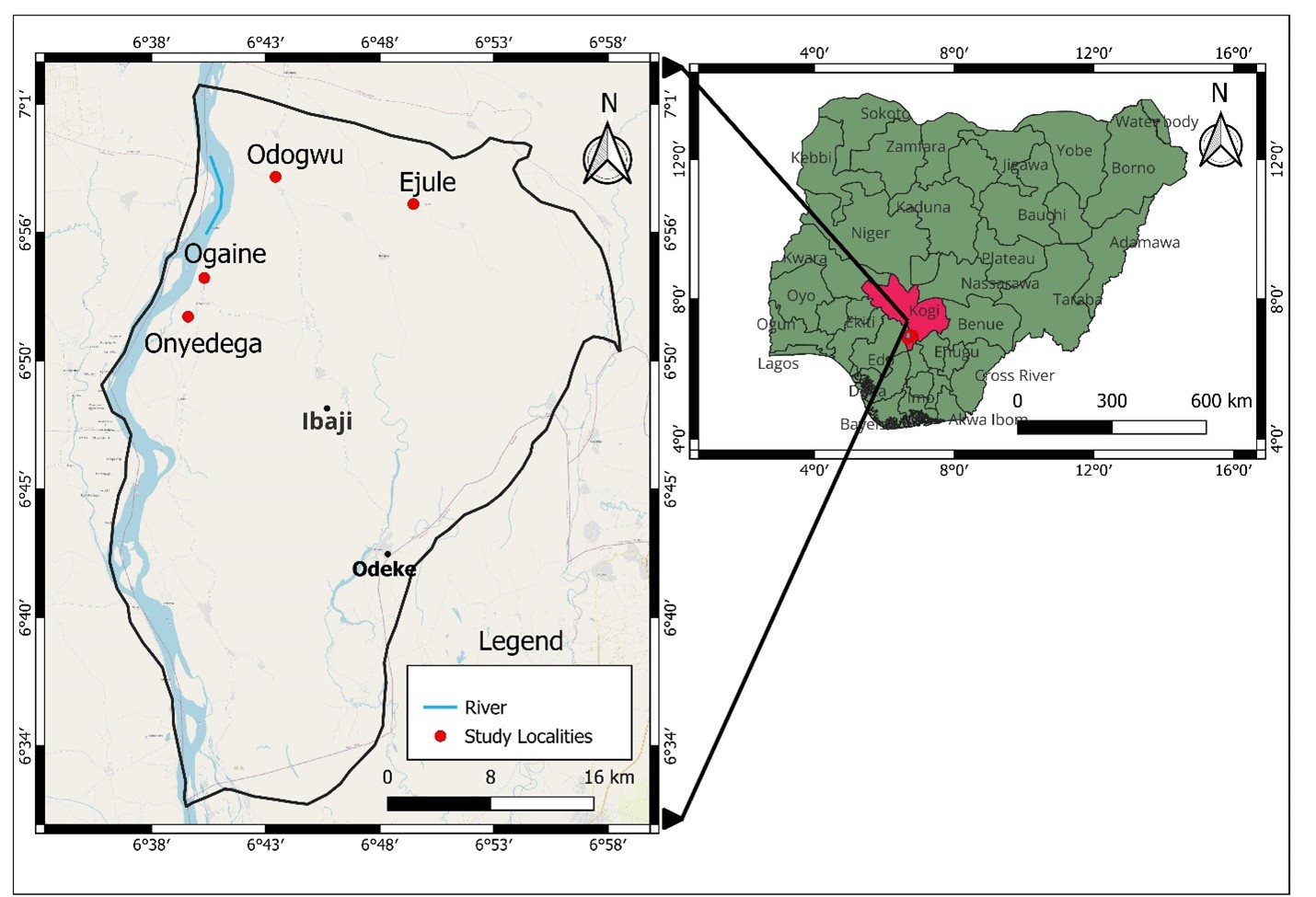 Map of the study area