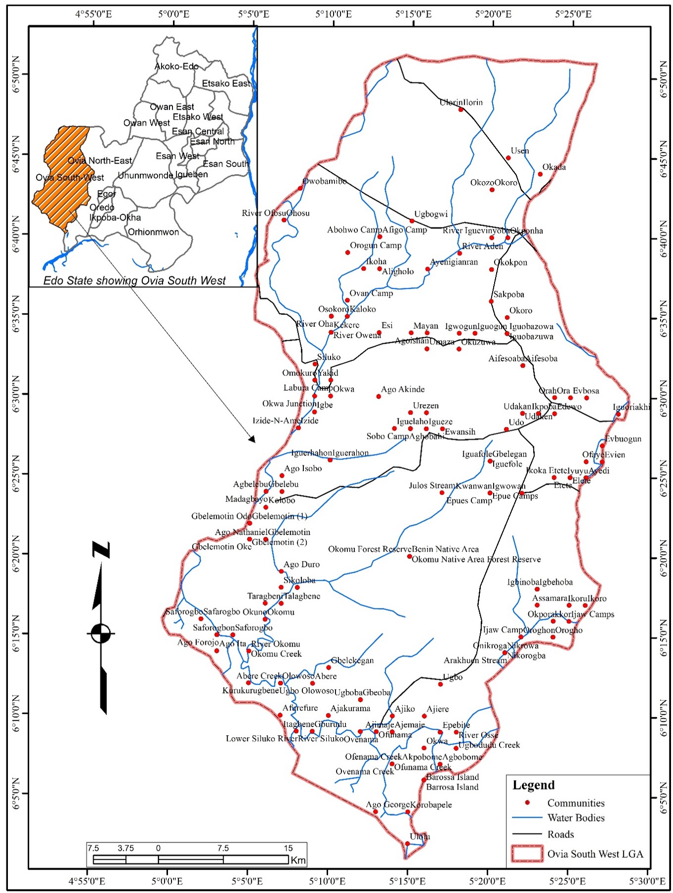 Ovia South West Local Government Area – The Study Area